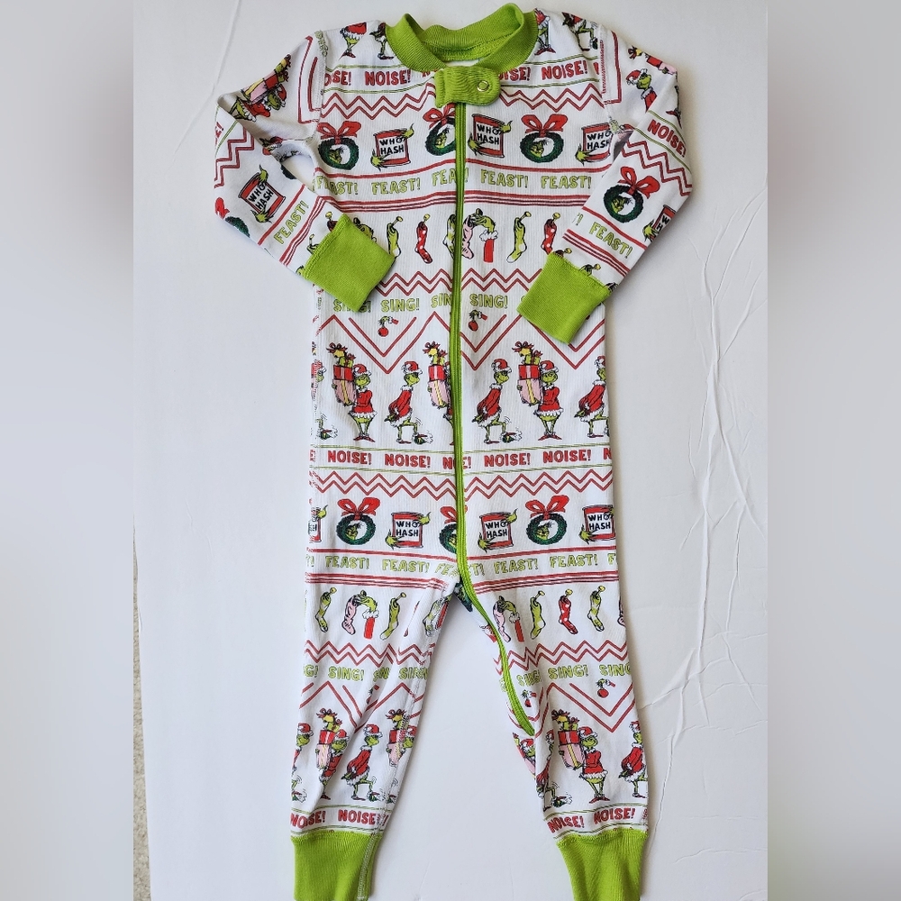 2T Hanna Andersson Grinch Pajama